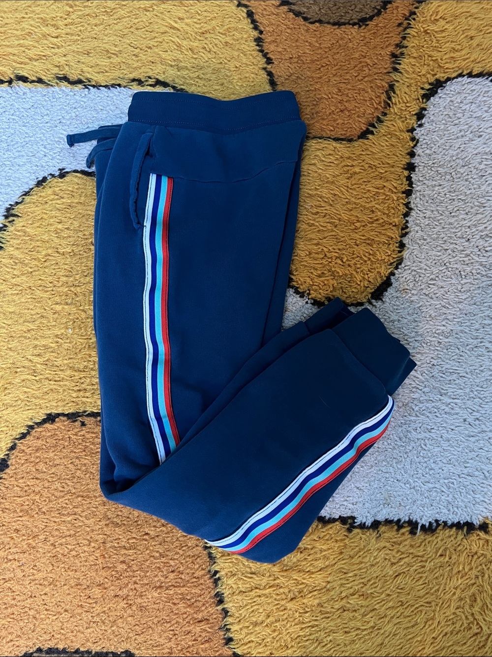 Tea Collection Stripe Terry Pants